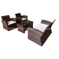 PE Poly Wicker Rattan Outdoor / Meubles de jardin - ensemble de canapés